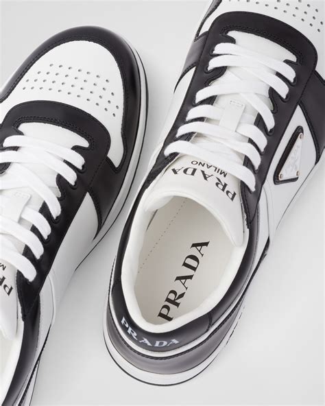 black and white prada shoes.